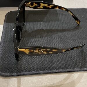 Prada Black and Tortoise Sunglasses